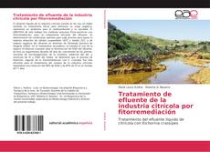 Tratamiento de efluente de la industria citrícola por fitorremediación kitap kapağı