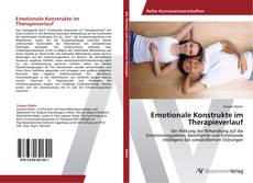 Buchcover von Emotionale Konstrukte im Therapieverlauf