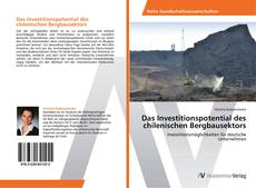 Das Investitionspotential des chilenischen Bergbausektors kitap kapağı