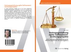 Capa do livro de Vertragsgestaltung agiler Softwareent­wicklungsprojekte 