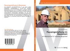 Couverture de Pausengestaltung im Bauwesen