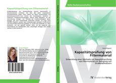 Capa do livro de Kapazitätsprüfung von Filtermaterial 
