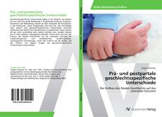 Copertina di Prä- und postpartale geschlechtsspezifische Unterschiede