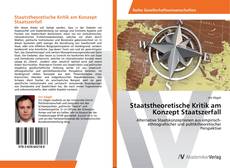 Copertina di Staatstheoretische Kritik am Konzept Staatszerfall