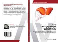 Portada del libro de Physiotherapie bei pathologischer Leberfunktion
