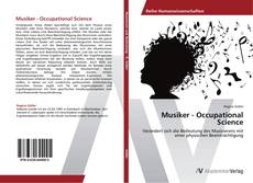 Musiker - Occupational Science kitap kapağı