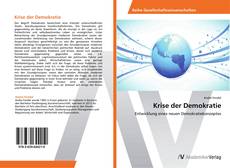 Couverture de Krise der Demokratie