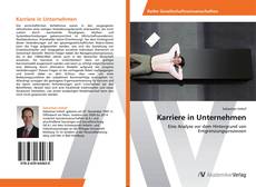 Обложка Karriere in Unternehmen