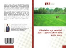 Capa do livro de Rôle du bocage bamiléké dans la conservation de la petite faune 