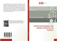 Analyse génotypique des cellules initiatrices de tumeurs kitap kapağı