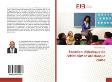 Bookcover of Fonction didactique de l'effet d'intensité dans le conte