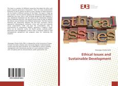 Capa do livro de Ethical Issues and Sustainable Development 