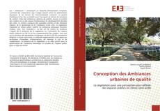 Buchcover von Conception des Ambiances urbaines de qualité