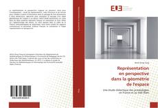 Bookcover of Représentation en perspective dans la géométrie de l'espace