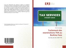 Copertina di Traitement des exonérations TVA au Burkina Faso