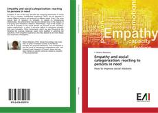 Portada del libro de Empathy and social categorization: reacting to persons in need
