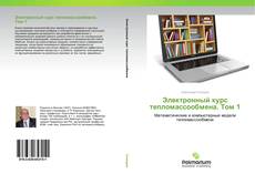 Buchcover von Электронный курс тепломассообмена. Том 1