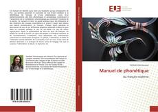 Buchcover von Manuel de phonétique