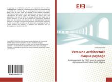 Buchcover von Vers une architecture d'aqua-paysage