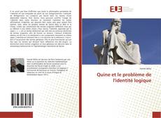 Buchcover von Quine et le problème de l'identité logique