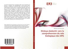 Portada del libro de Dickeya dadantii: vers la compréhension du role biologique des OPG