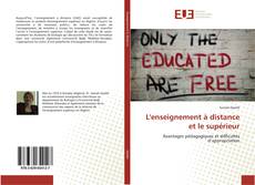 Portada del libro de L'enseignement à distance et le supérieur