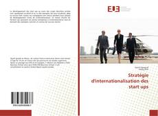 Buchcover von Stratégie d'internationalisation des start ups