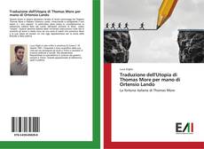 Bookcover of Traduzione dell'Utopia di Thomas More per mano di Ortensio Lando