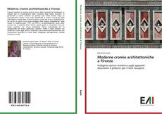Buchcover von Moderne cromie architettoniche a Firenze