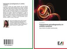 Valutazione psicodiagnostica in ambito canonico kitap kapağı
