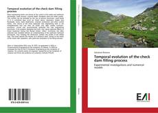 Buchcover von Temporal evolution of the check dam filling process