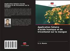 Buchcover von Application foliaire d'acide humique et de tricontanol sur la mangue