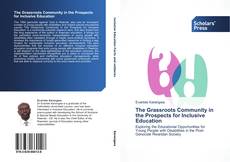 Copertina di The Grassroots Community in the Prospects for Inclusive Education