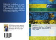Education Reform In Rwanda kitap kapağı