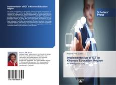 Portada del libro de Implementation of ICT in Khomas Education Region