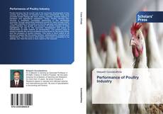 Portada del libro de Performance of Poultry Industry