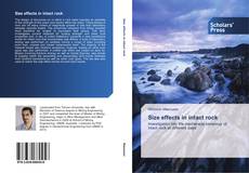 Capa do livro de Size effects in intact rock 