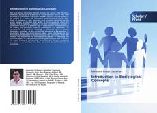 Capa do livro de Introduction to Sociological Concepts 