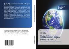 Capa do livro de Study of Groundwater Sustainabilty in Gurgaon District, Haryana 
