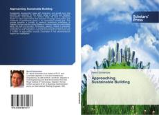 Approaching Sustainable Building kitap kapağı