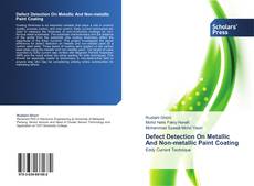 Buchcover von Defect Detection On Metallic And Non-metallic Paint Coating