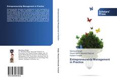 Buchcover von Entrepreneurship Management in Practice