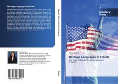 Portada del libro de Heritage Languages in Florida