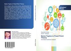 Capa do livro de Some Topics in Fixed Point Theory 