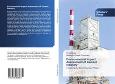 Buchcover von Environmental Impact Assessment of Cement Industry