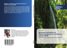 Capa do livro de Biomass estimation of Redwood stands in California using LIDAR 
