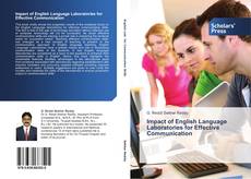 Bookcover of Impact of English Language Laboratories for Effective Communication