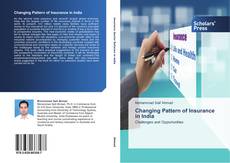 Buchcover von Changing Pattern of Insurance in India