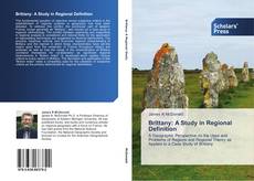 Capa do livro de Brittany: A Study in Regional Definition 