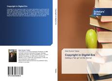 Capa do livro de Copyright in Digital Era 